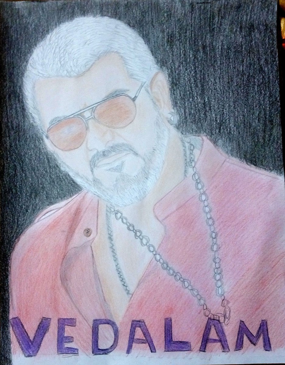 Nivetha2392's tweet photo. #vedalam #Thala57 @god_is_thala @ThalaAjith_FC @AjithUKFans @ajithFC How Is This ? 

Therikavedalama.......... https://t.co/45a6TTMRnK