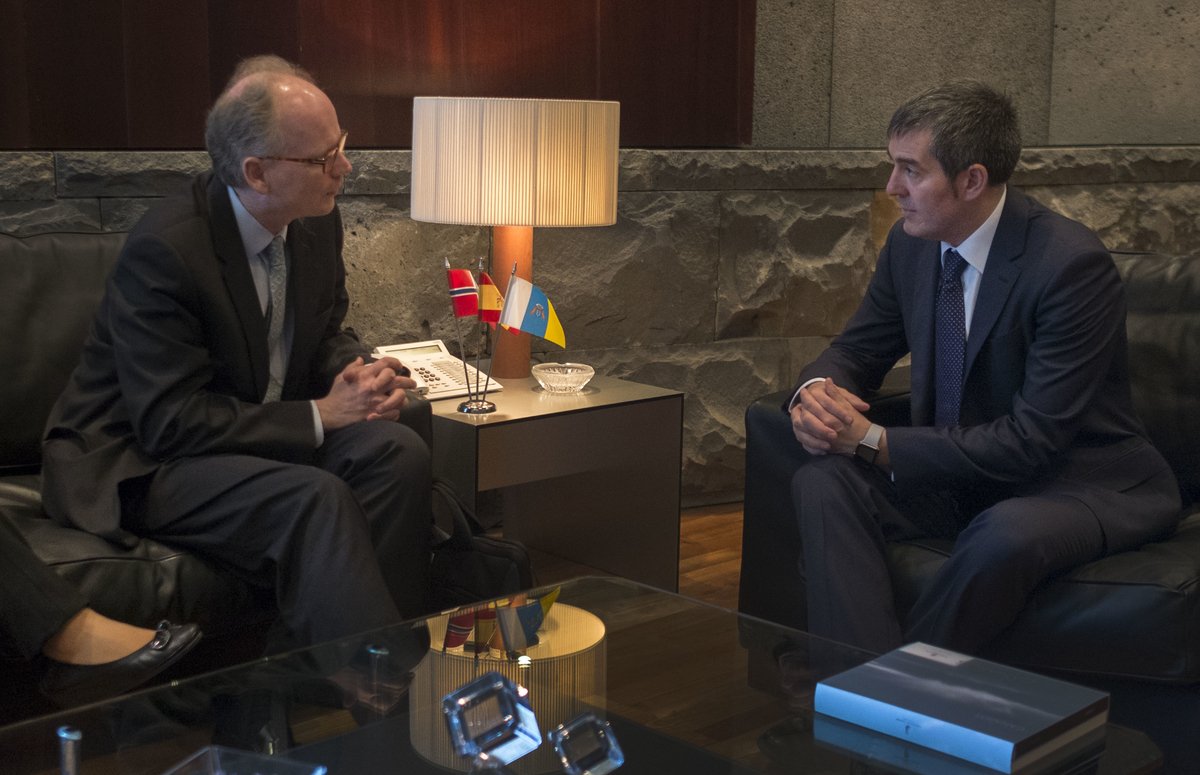 El presidente del #GobCan persigue consolidar la estrategia para la internacionalización de la economía canaria