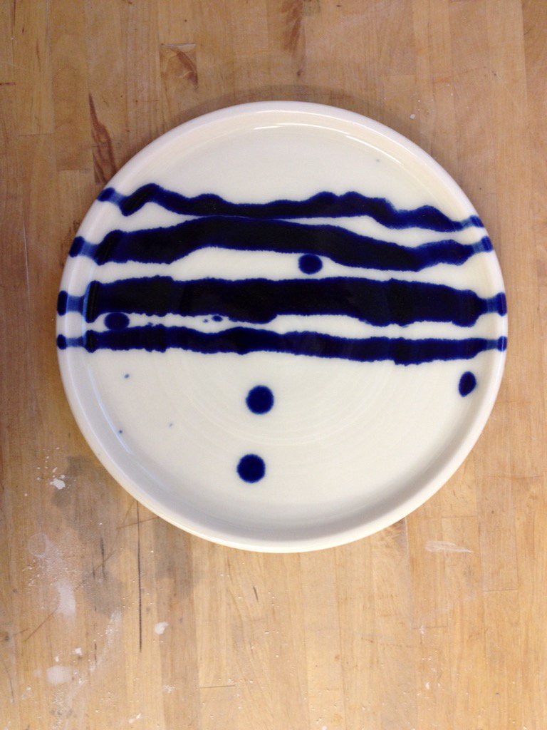 New. Always nice to open a kiln when you find pots like this inside