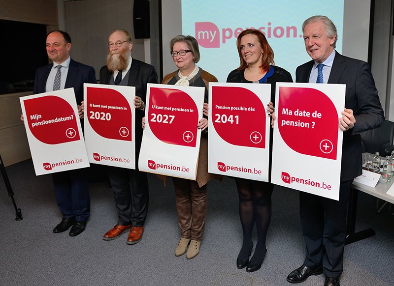 ONPensions's tweet photo. Vous voulez connaître votre date de départ à la pension ? Rendez-vous sur #mypension.be #ConferenceDePresse https://t.co/dELSX04hd4