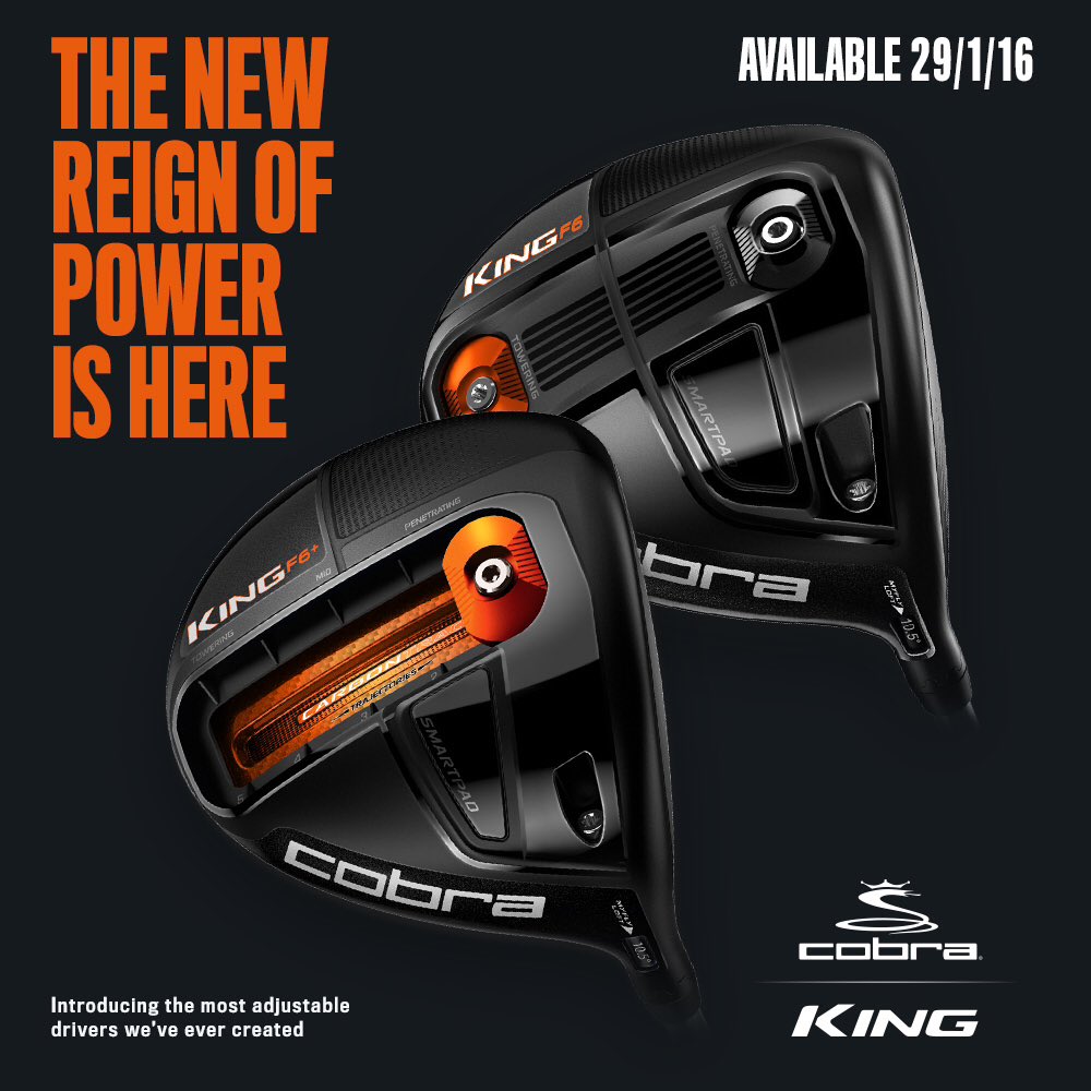 DuckerG's tweet photo. Not long now!! #cobra #kingF6 #kingF6+ #kingCBMB #kingTEC @cobragolf 29.01.16 https://t.co/WDfipMVOym