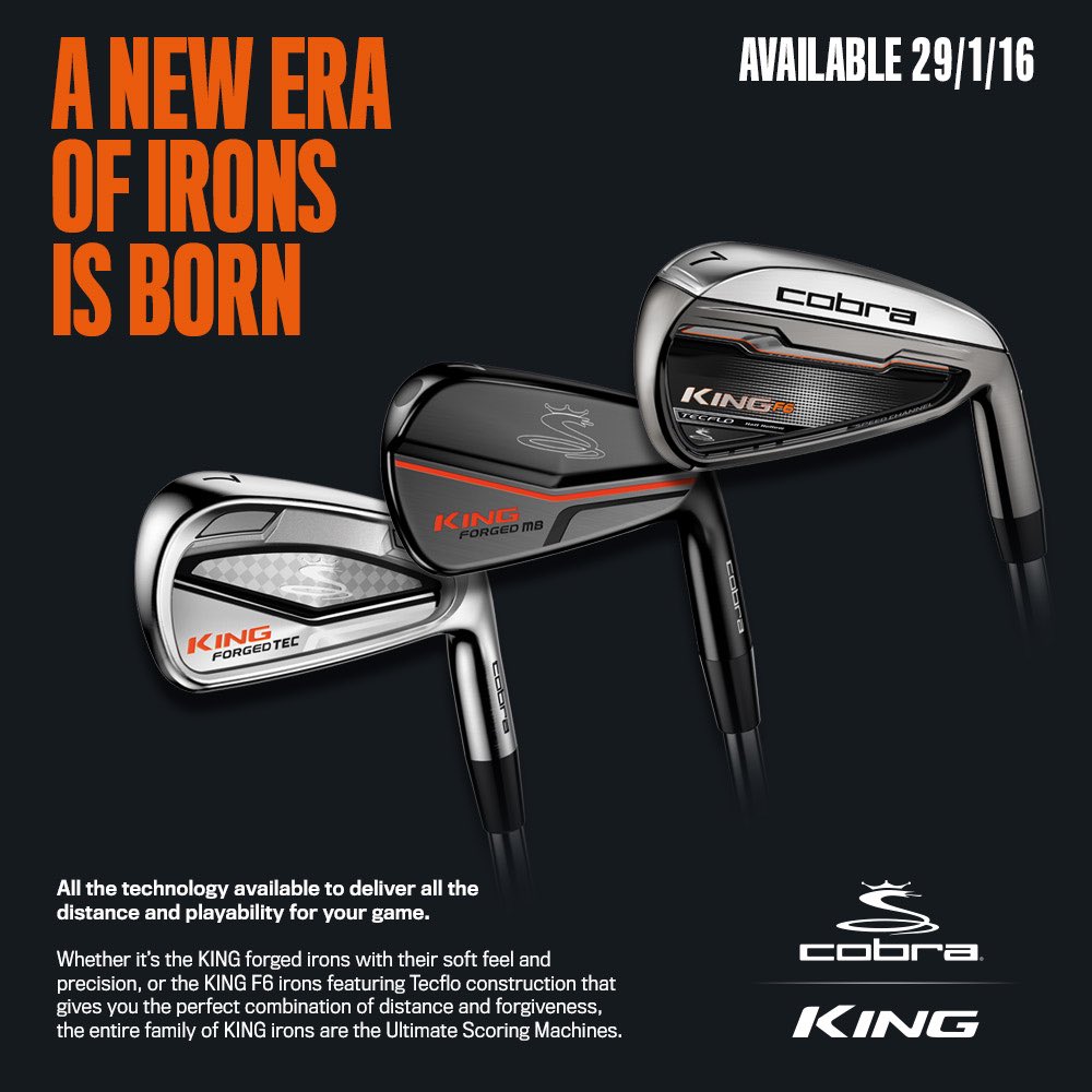 DuckerG's tweet photo. Not long now!! #cobra #kingF6 #kingF6+ #kingCBMB #kingTEC @cobragolf 29.01.16 https://t.co/WDfipMVOym
