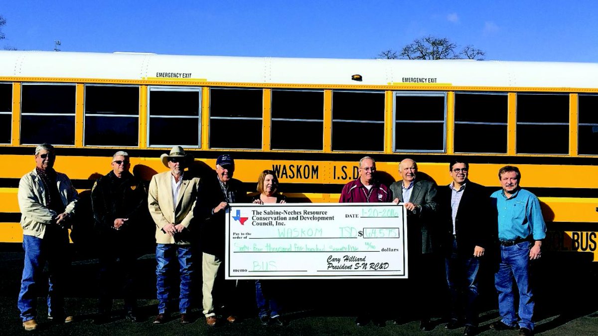 #HarrisonCounty district, <a href="/WaskomISD/">Waskom ISD</a> get new buses through grant program  mnmtx.co/s/n/374590/