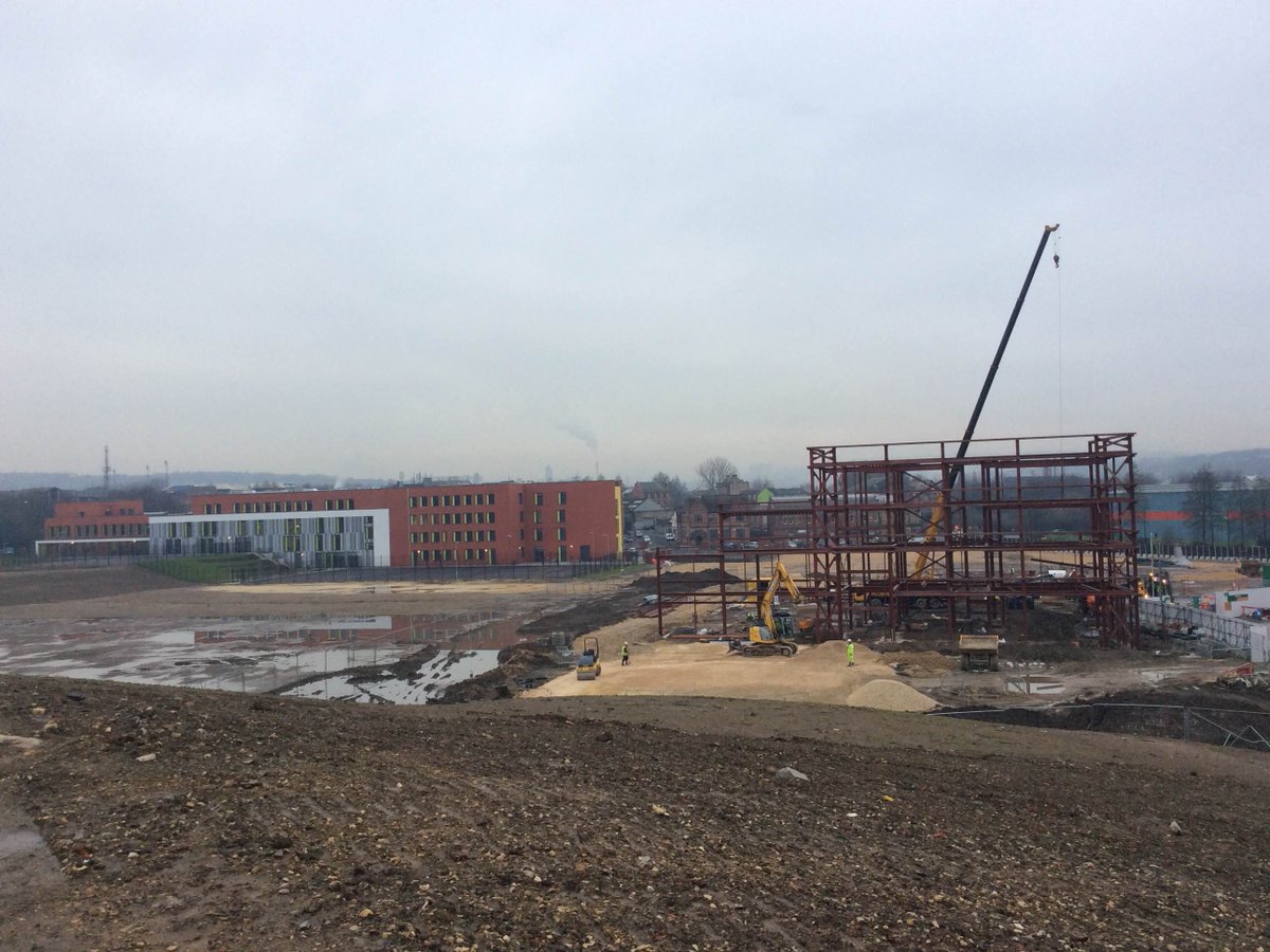OLPSheffield's tweet image. Another couple of shots of the @UTCSheffield #UTCSheffOLP site. @BAMConstructUK making great progress.