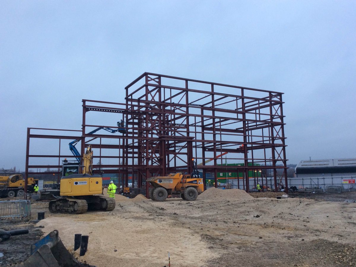 OLPSheffield's tweet image. Another couple of shots of the @UTCSheffield #UTCSheffOLP site. @BAMConstructUK making great progress.