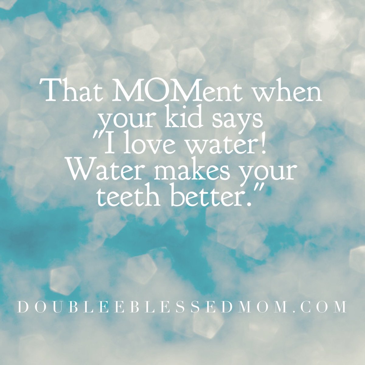 That MOMent when… #healthykids #MomWins #WaterisLife #DoublEEBlessedMom #MomofTwins #Momof3 #MOMentswithkids