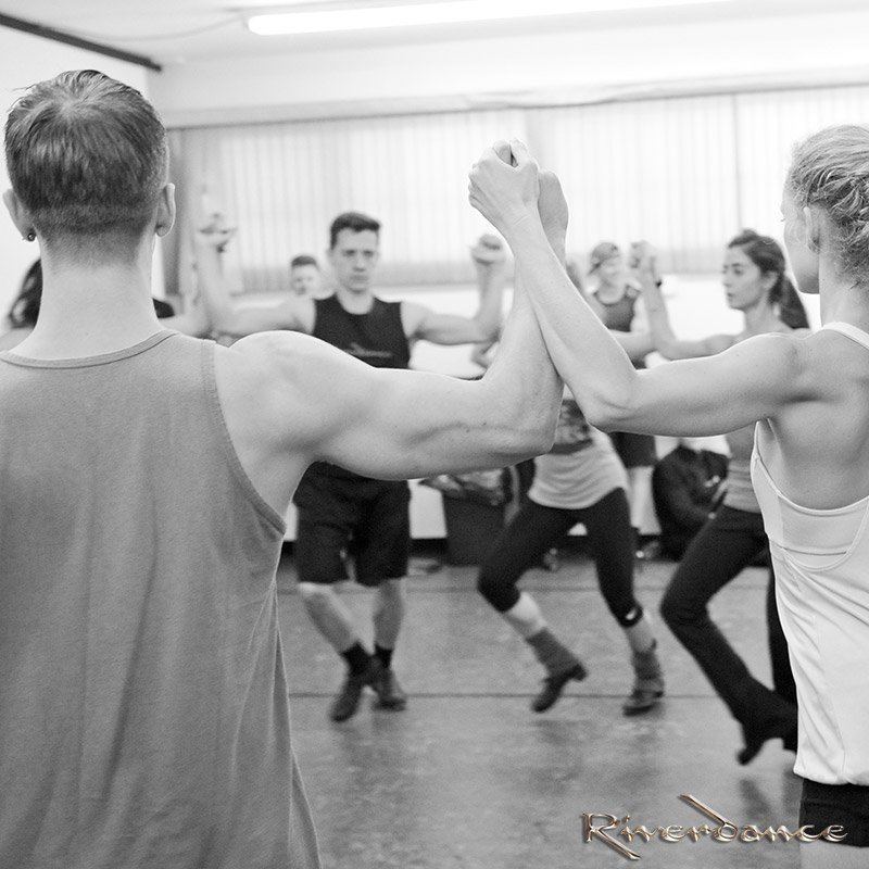 Riverdance's tweet photo. Our dancers work so hard on tour!Tweet a message of encouragement &amp;we’ll share w/ the cast! #Riverdance20 #rehearsal https://t.co/QRriSWMywu