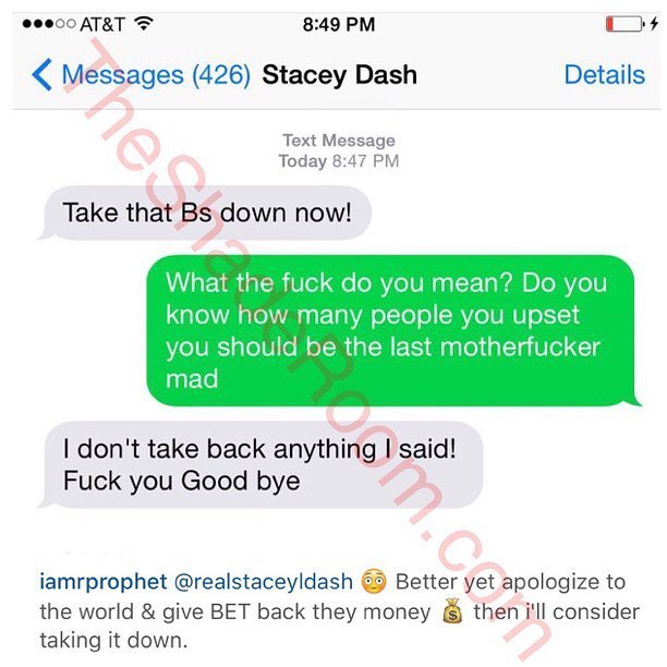 TheShadeRoom's tweet photo. #RyanProphet ain't playing with #StacyDash anymore 😩😩 https://t.co/YvEx3g68Uo https://t.co/zbELGPjGOX