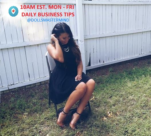dianamaef's tweet photo. Catch me on #Periscope daily at 10AM for #BusinessTips for that Entrepreneur in you. https://t.co/uYfeJ1WJjy