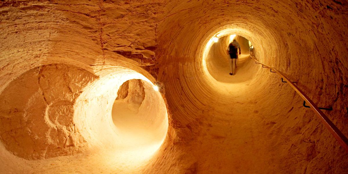 In this mining town in #Australia, living down under is given a rather literal meaning. bbc.in/1mZ3YIT