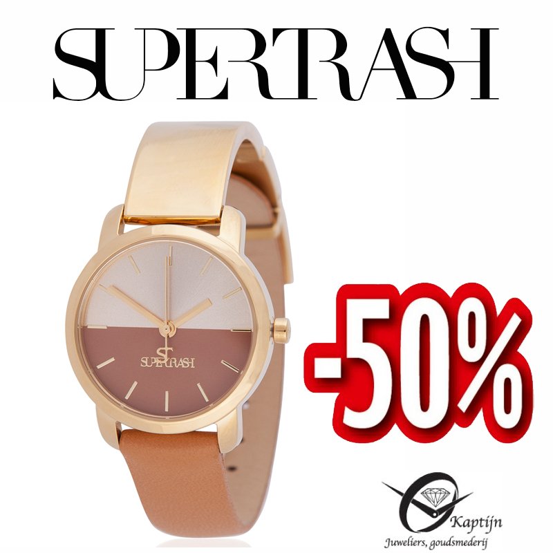 Ook de #mooie horloges van #Supertrash zijn nu voor de helft! Dus profiteer nu! filiaal #EMMELOORD #50% #korting