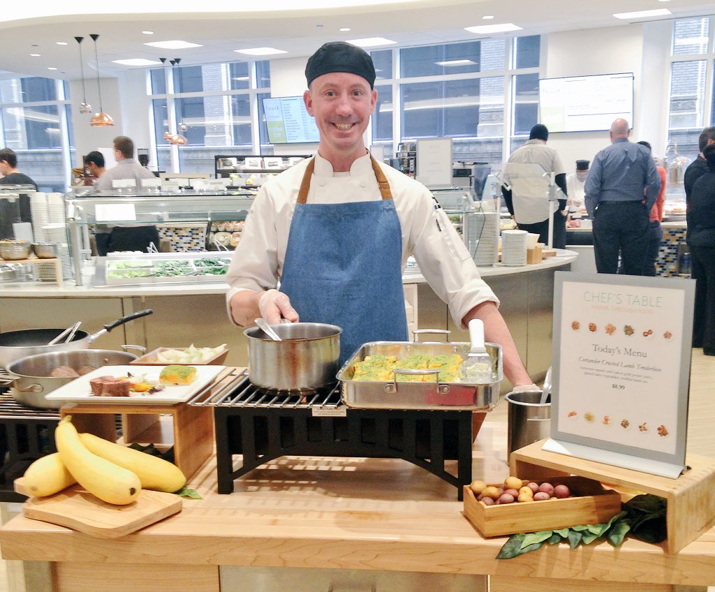 Chef Joel made a guest appearance at <a href="/Fourk440/">Fourk at 440</a> yesterday to give them a taste of what we enjoy every day in the cafe