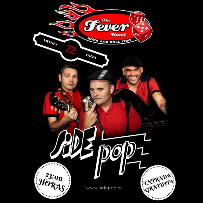 SidePopVva's tweet photo. #HheFeverBand mañana en concierto a partir de las 23.00 horas #sidepop https://t.co/3i8Nx9FIQe