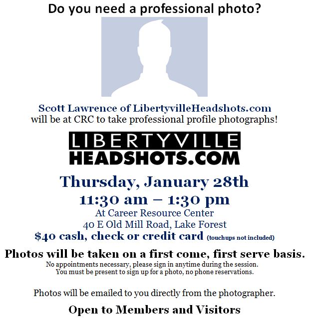 CRCJobSearch's tweet image. Need a professional #headshot? careerresourcecenter.org/event/professi… #jobsearch #linkedin #profile