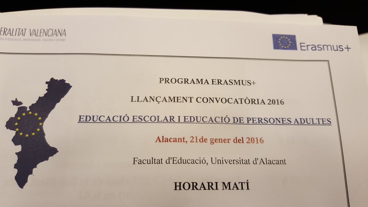 PaidosDenia's tweet image. A punto de participar en las Jornadas de lanzamiento #Erasmusplus con nuestro proyecto #SmartMaths #paidoseneuropa