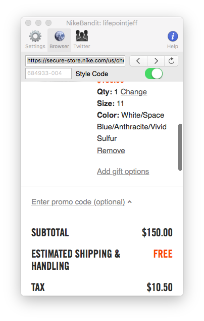 kaptastickicks's tweet photo. Just added Nike Air Max Zero Unisex Shoe (Men&amp;#8217;s Sizing) to cart with @thenikebandit bot! RT https://t.co/YdMRT1VQ4h