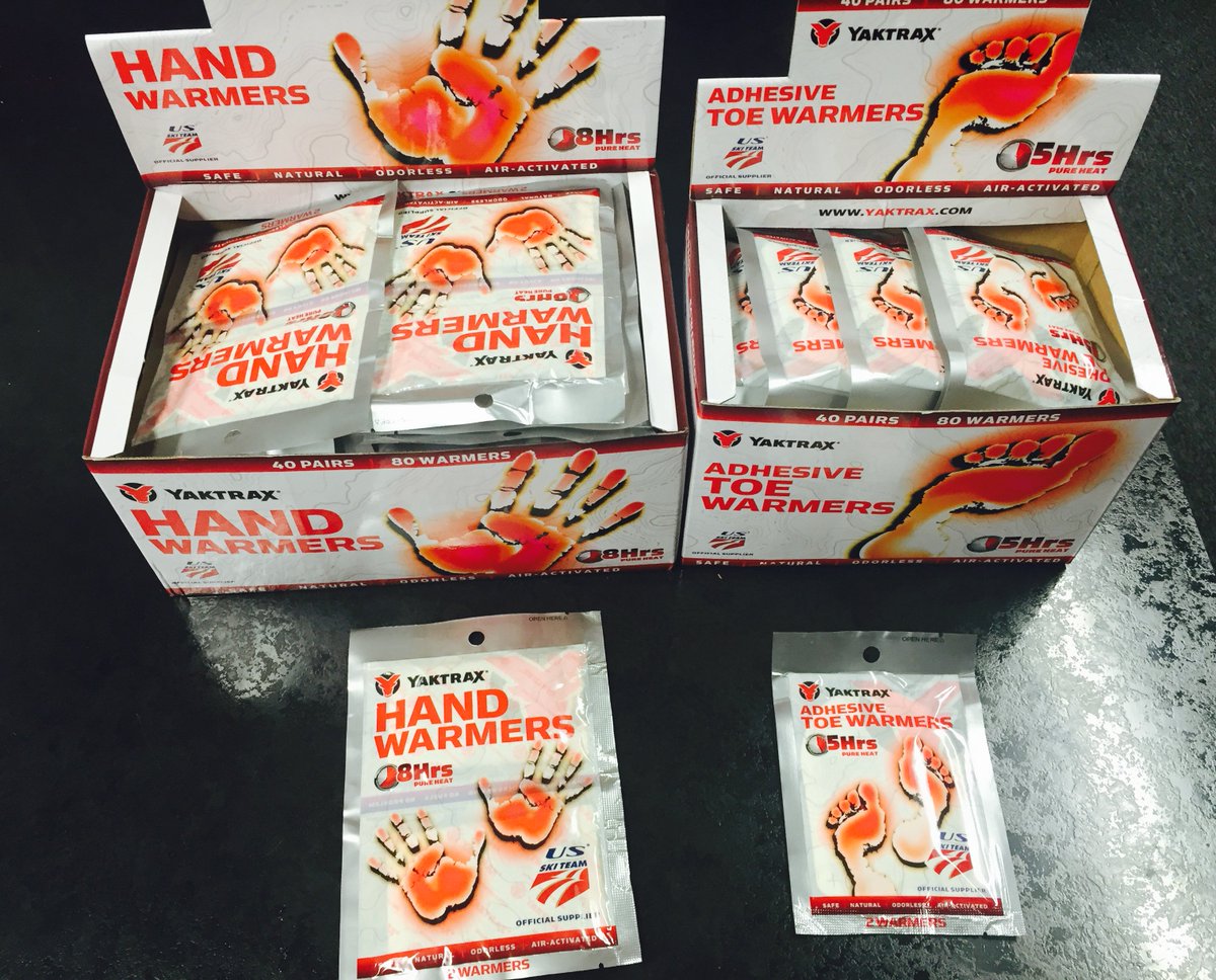 PacersAndRacers's tweet photo. More hand and toe warmers just in! https://t.co/0ZHUin4OQ0