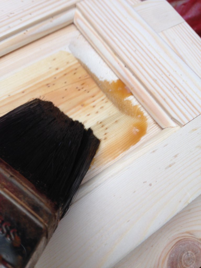 AllcockBall's tweet photo. " I age wood " does this look ! to brand new wood , like this ? buy this ! https://t.co/XedBm51Z1q