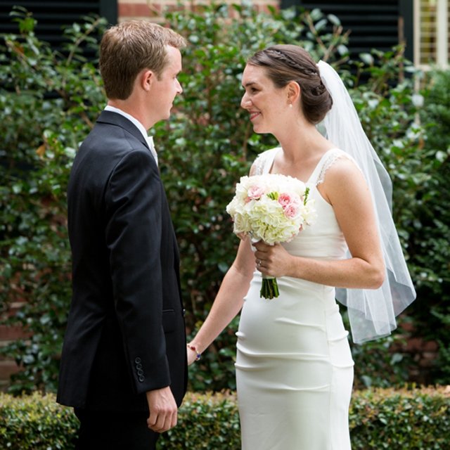 LanaAddison's tweet photo. Gorgeous moment by @robinlin of our bride Becky in her @NicoleMillerNYC gown @CarolinaInn! https://t.co/yPL8ve5X1e
