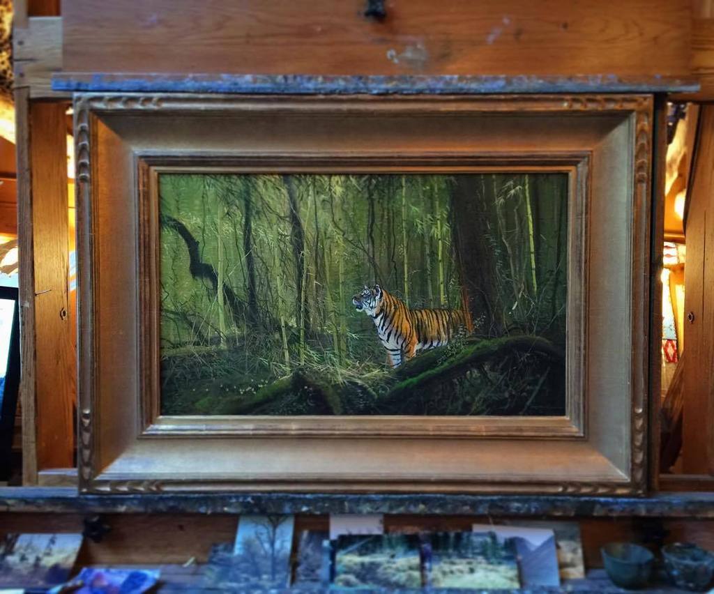 ColemanArtwork's tweet photo. On Michael's easel today... #colemanart #colemanstudios #fineart https://t.co/ODn2bvmH8k https://t.co/QnRGS6J7sf