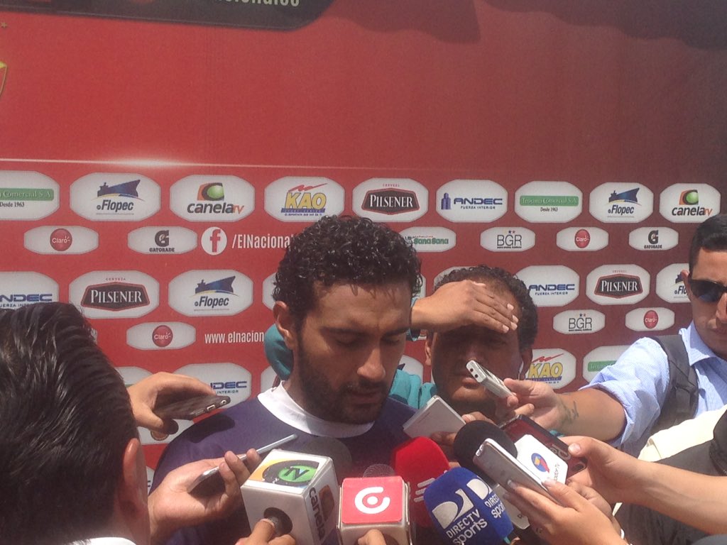 Atención a medios <a href="/dansamaniego10/">Daniel Samaniego</a> #PretemporadaElNacional