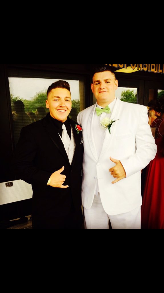 A_Walley_52's tweet photo. Shout out to my boy Ryan Happy bday fam been through a lot from the awkward phase to flipping cars and fresh cuts https://t.co/fYvB1bXcHL