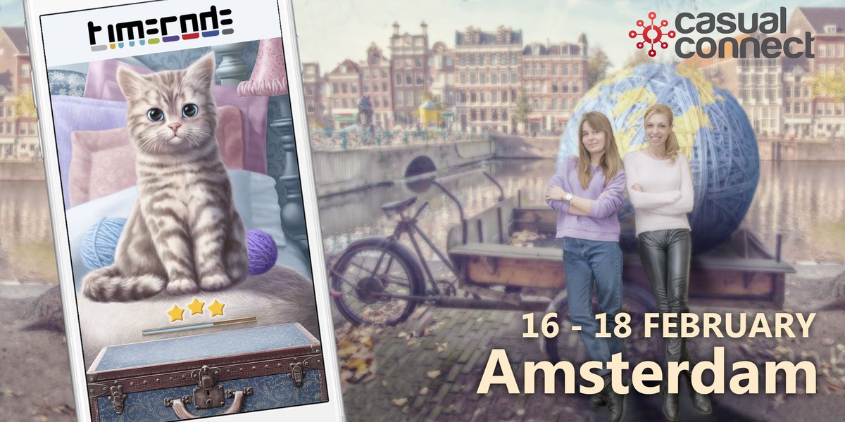 Timecode_LLC's tweet image. Meet Timecode at @CasualConnect in Amsterdam and see our super cute game first-hand! Contact us: sasha@timecode.com