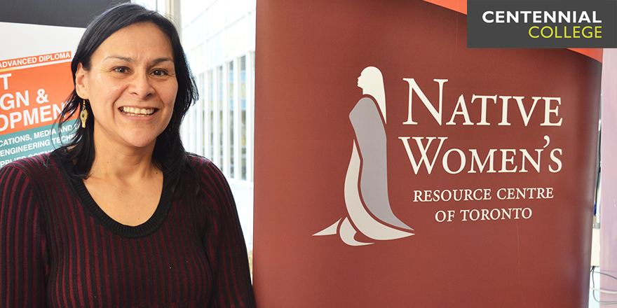 CentennialEDU's tweet photo. Thank you to Darlene King from @NWRCT for joining us during Displaced Persons Awareness Week #CC4Change https://t.co/QDUnXUTntx