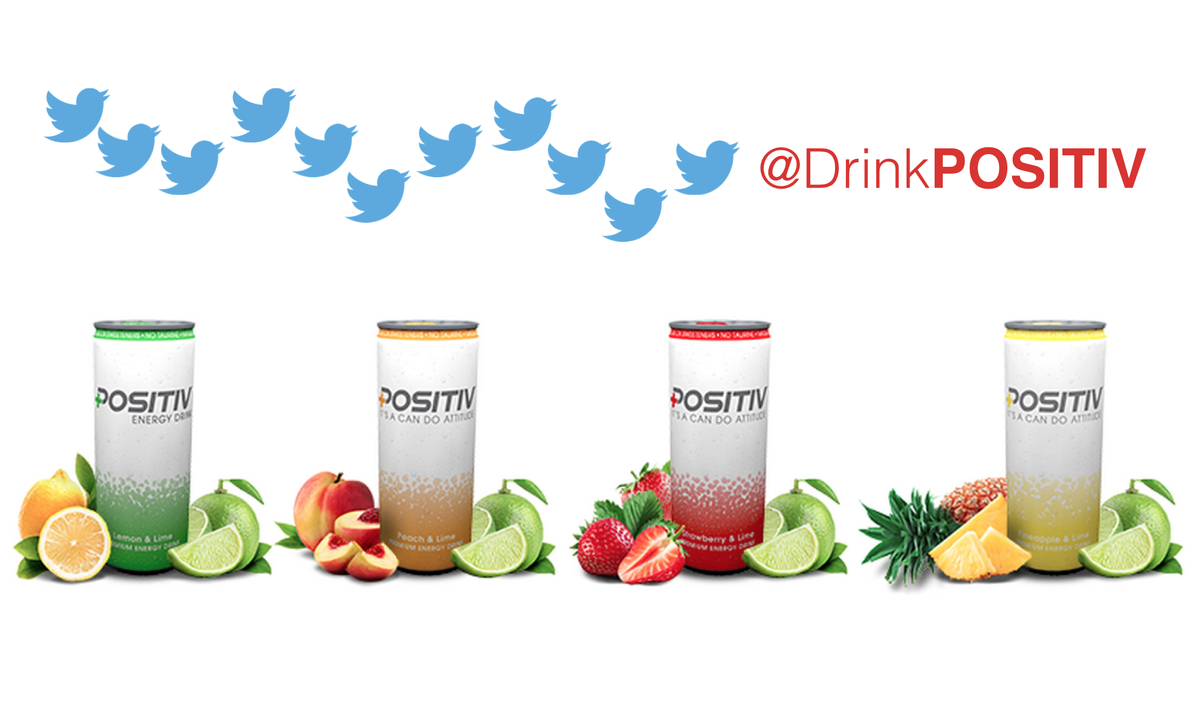 Drink POSITIV tweet media