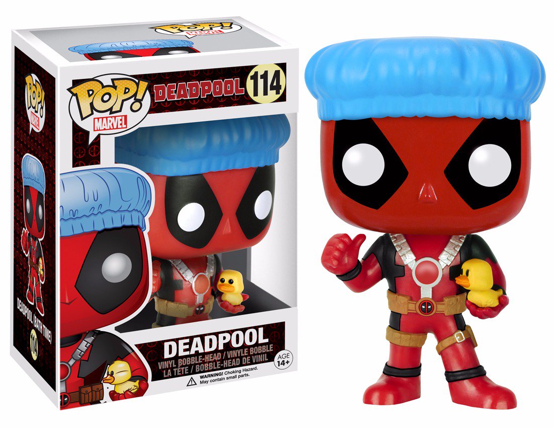 CollectorCorps's tweet photo. RT &amp; follow @CollectorCorps for a chance to win a Target exclusive Bath Time Deadpool Pop! https://t.co/sZW5MvE4z1