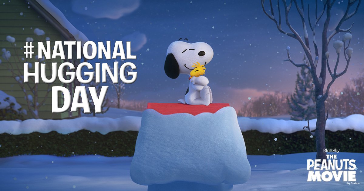 PeanutsMovie's tweet image. Happiness is a warm puppy!  #NationalHugDay