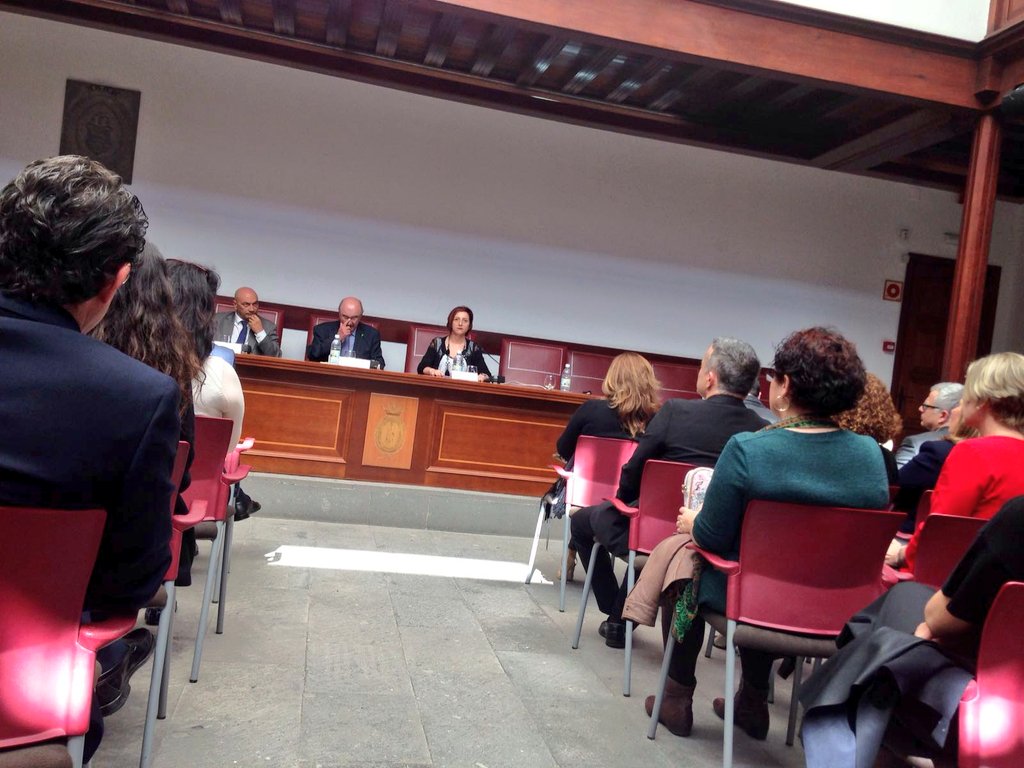 Actos de difusión y apoyo  en Palacio de Justicia y el Colegio de Abogados de Gran Canaria #DiaEuropeoMediacion