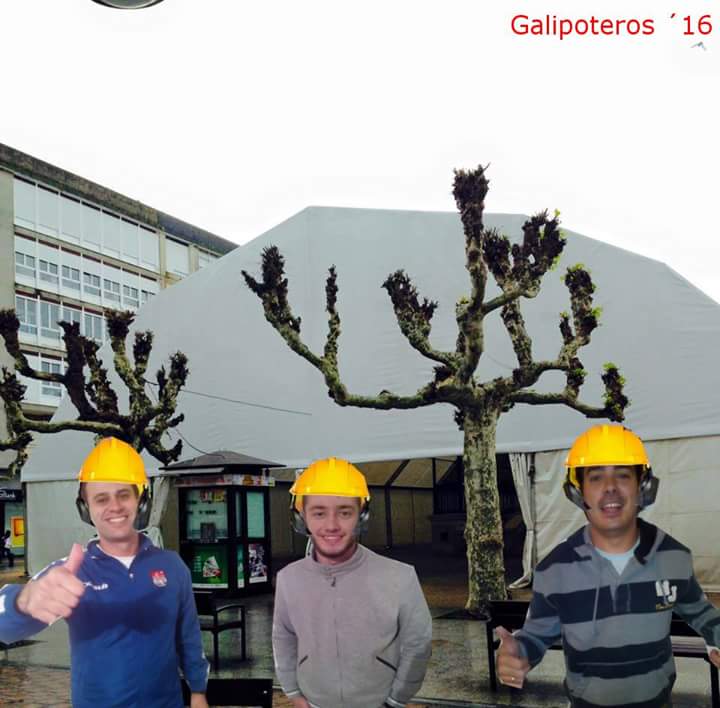 galipoteros's tweet photo. @SRozadilla  @sergio10lopez @andpeval  se han encargado de instalar la carpa que tenemos en Sanan. No sé pa qué será https://t.co/3dXPKlxOE2