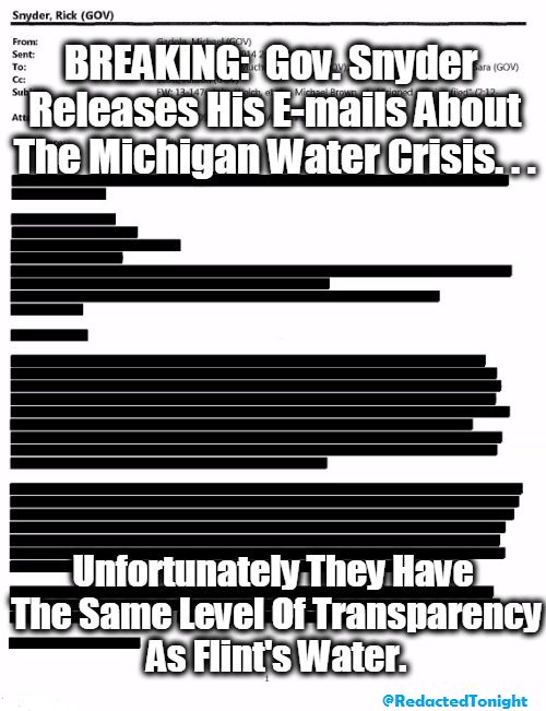 LeeCamp's tweet photo. This is from Gov. #SnyderEmails! @onetoughnerd https://t.co/Q6XSDDR7TC