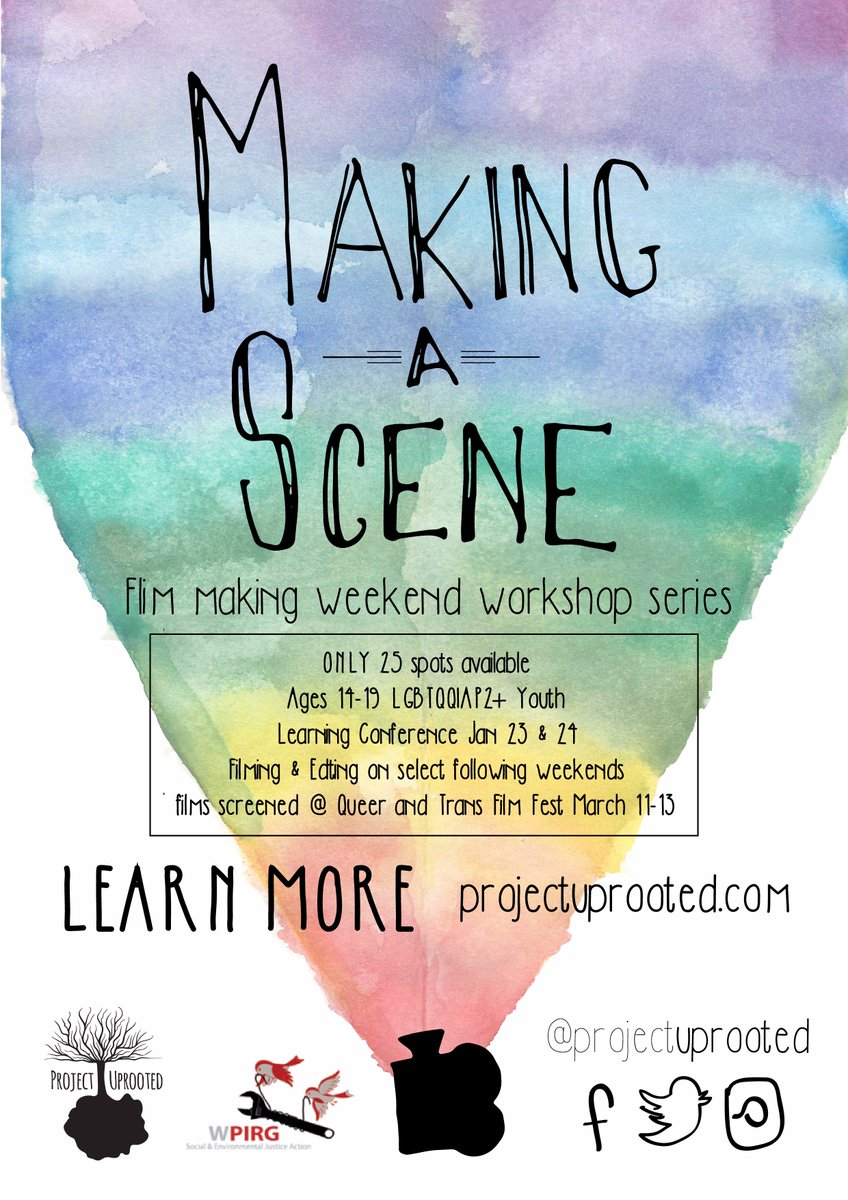 ProjectUprooted's tweet photo. Hey @DTKitchener #MakingAScene is happening this weekend! Youth can still sign up #KWawesome https://t.co/sNKJmTbVE7 https://t.co/mi6OLBxTSE