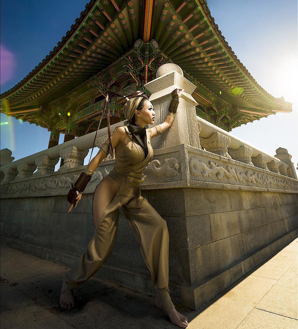 StreetFighter's tweet photo. More incredible Ibuki cosplay from @VampyBitme! Who is looking forward to playing this kunoichi in #SFV? https://t.co/Sjd0mf8ZDA