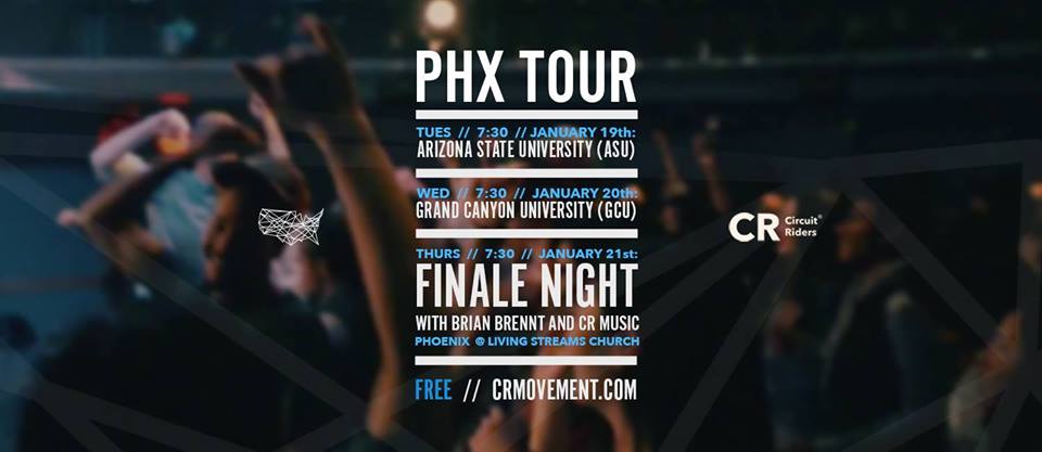 Hey <a href="/gcu/">Grand Canyon U</a>! We're at @LivingStreamsAZ tonight @ 7:30 for the finale of #CarryTheLove PHX tour! facebook.com/events/4906666…