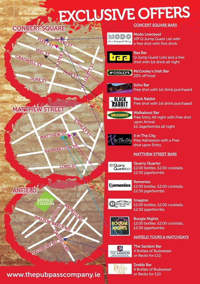 UltimatWeekends's tweet image. Going to #liverpool for a #stagparty #henparty you need The Liverpool  Weekend Bar Pass thepubpasscompany.ie