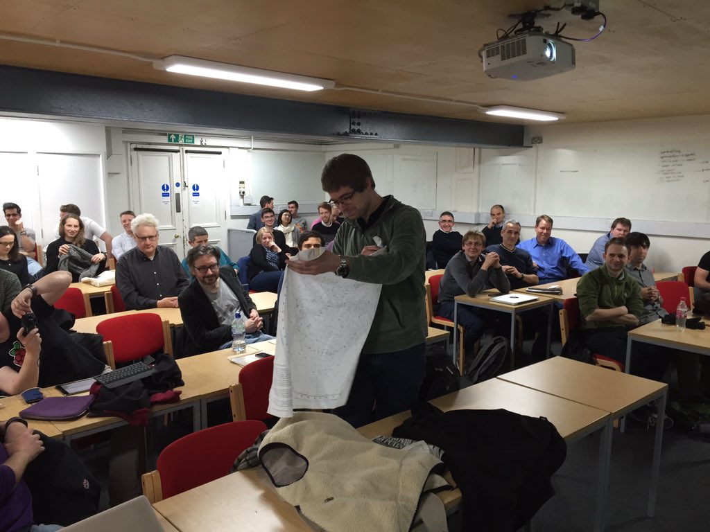 geomob's tweet photo. Many congrats to Carles Pina, tonight's @splashmaps best speaker winner https://t.co/eKTABSD8wm