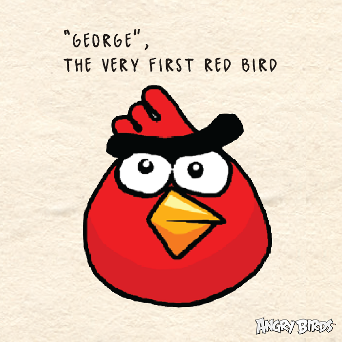 Angry Birds Didyouknow Red Didn T Always Look So Handsome Meet George The Original Red Bird Design From 09 Tbt T Co Bwqqlwpvrl