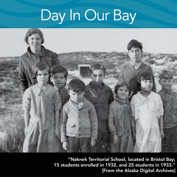 DayInOurBay's tweet photo. RT @BristolBayToday : #ThrowbackThursday to a photo of #Naknek Territorial School Students. https://t.co/QAChIV5D1V