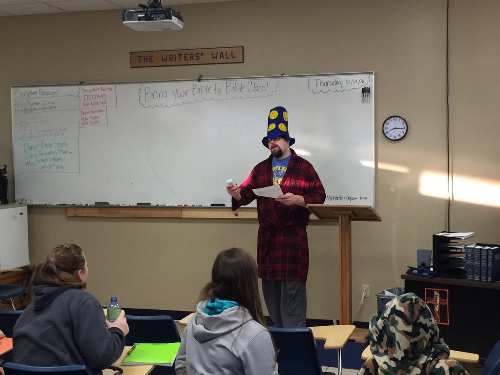 AnkenyChristian's tweet photo. Pajama and hat day at ACA, raising money and awareness for @BeatCancer2day https://t.co/AcCxEcwgMe