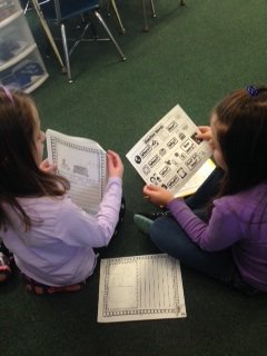 Two writing buddies working together in Mrs. Comincioli's class! <a href="/schoppet41/">Carrie Comincioli</a>
