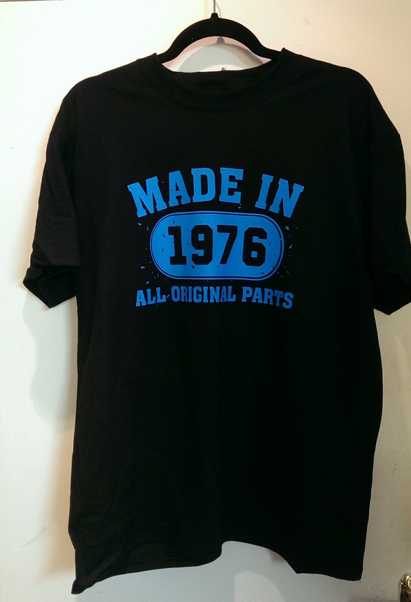 SEWHATPRINT's tweet image. 40th Birthday t shirts only €9.99. Can also be done for 50th,60th,etc.