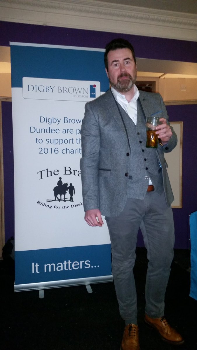 Supporting the Brae in his role as quizmaster. #thebrae