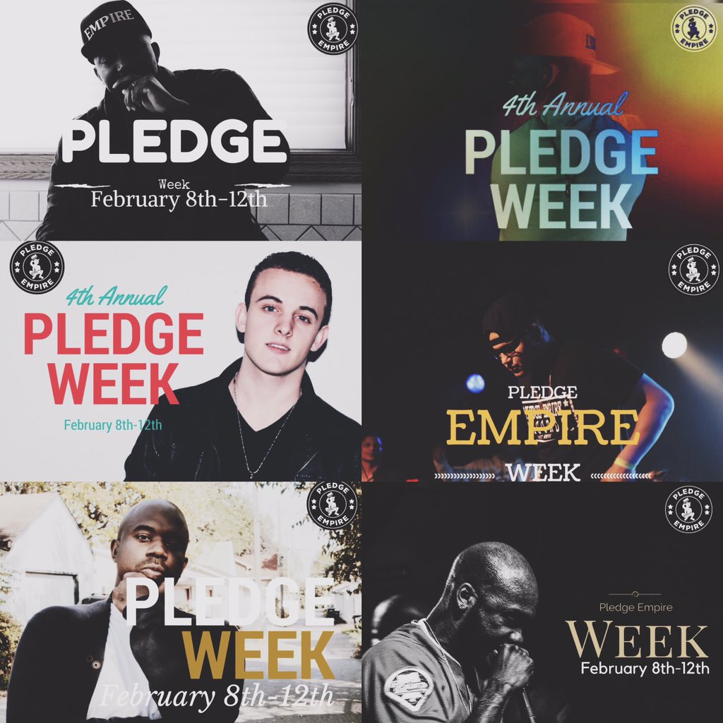 Pledge_Empire's tweet image. It&apos;s almost that time of the year! This our 4th annual #pledgeweek. We have some dope announcements coming to you. 🏆