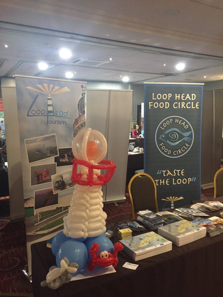 LoopHeadTourism's tweet photo. All set up @ClareTourism network event...full house..brilliant buzz...#cooperation https://t.co/20L8O6Kd1T