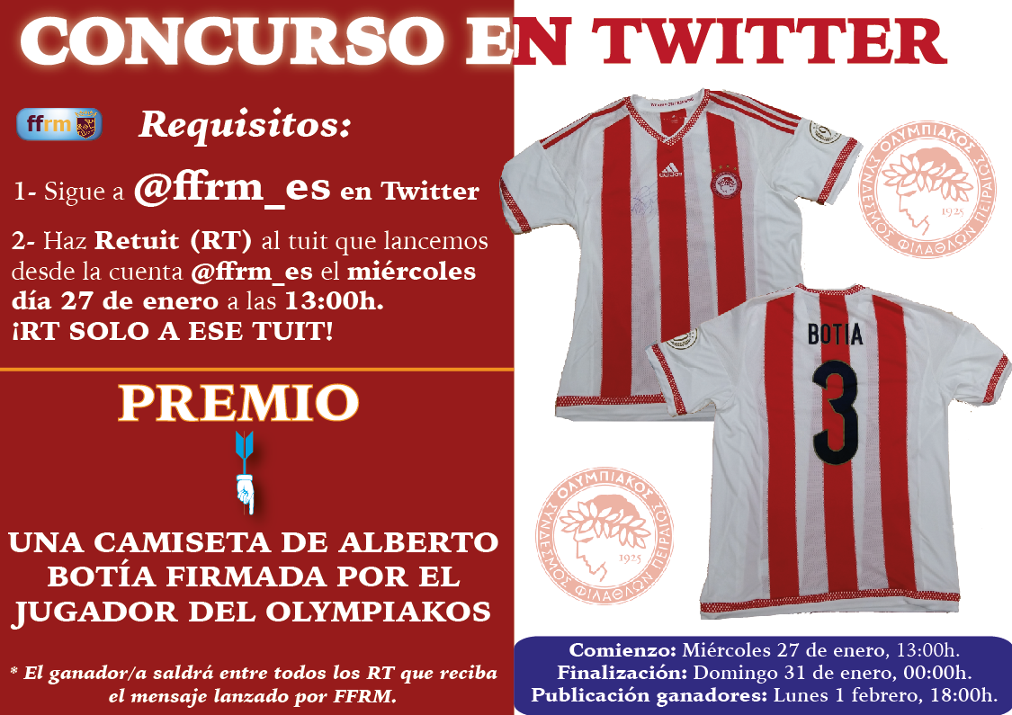 ffrm_es's tweet photo. 🎲 ¡Desvelamos el BOMBAZO (💣)! Este miércoles es el cumpleaños de ALBERTO BOTÍA y SORTEAMOS su camiseta firmada!👇 https://t.co/rFY5WHElWw