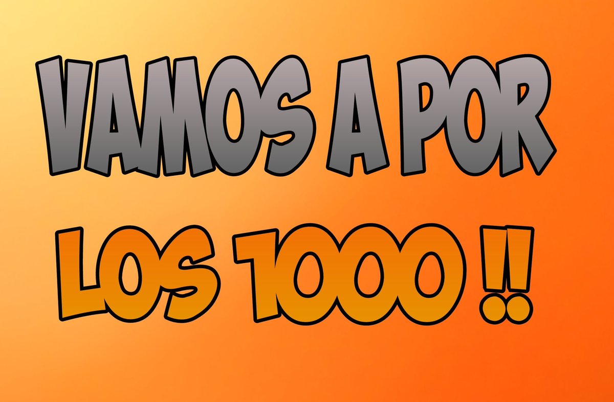 sebas99983's tweet photo. Vamos a por los #1000K https://t.co/n10PpUwFTw