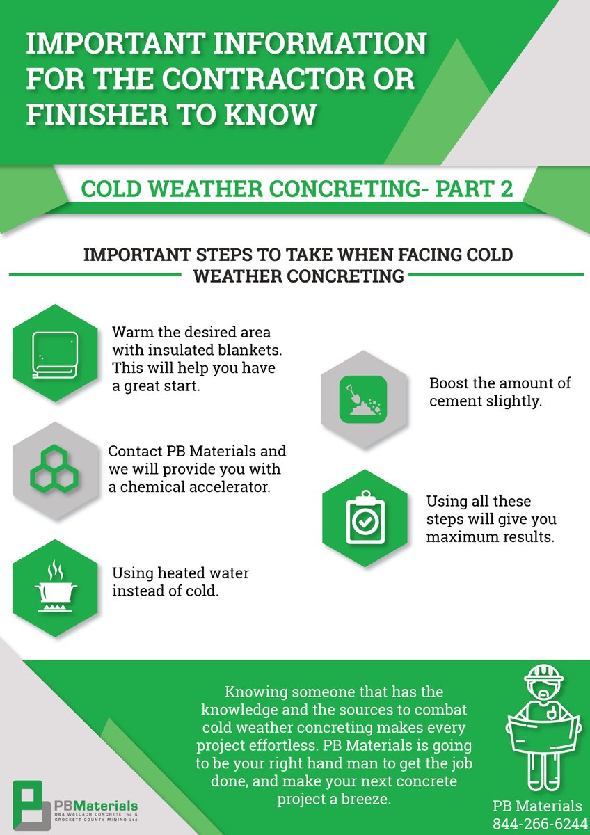 PBMaterials's tweet photo. Important Information For The Contractor or Finisher To Know! #PBMaterials https://t.co/n3LcA0nojq https://t.co/Xi6WzF8Wid
